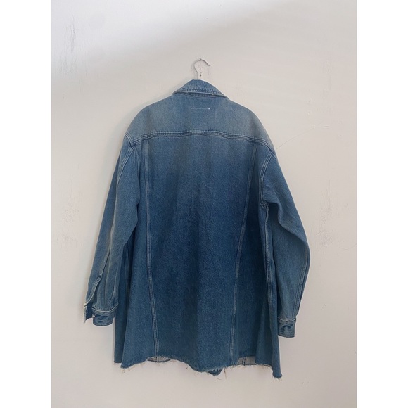 NWOT MM6 Maison Margiela Oversized Denim Jacket - Picture 15 of 16